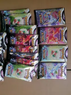 100pcs/10Packs Pokemon Trading Card Game, 10pcs/Pack - Image 3