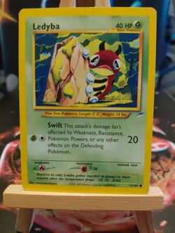 Ledyba 71/105 | Neo Destiny | Common Pokemon Card | LP - Image 1