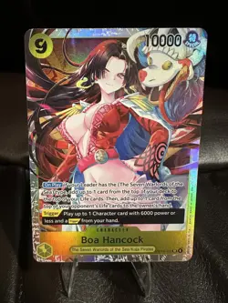 One Piece Card Game TCG Boa Hancock OP14-112 SR M/NM Condition - Image 1