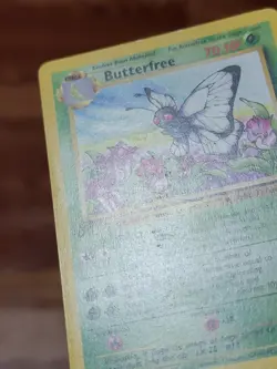 1st Edition Butterfree 33/64 Uncommon 1999 Jungle WOTC Pokemon Cards LP* - Image 2