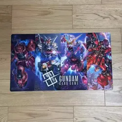 IN STOCK Gundam Card Game Chinese First Combat GZS01-SCY02 Card Playmat - Image 1