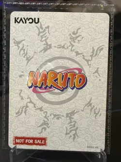 Kayou Promo Naruto Uzumaki NREA-PR-002 Sealed English PR Card Unopen GV13 - Image 2