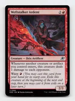 Weftstalker Ardent 169 Uncommon Edge of Eternities Magic The Gathering Cards - Image 1
