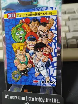 Street Fighter II Bandai Carddass Card #62 Japanese Retro Japan Rare - Image 3