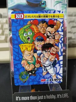 Street Fighter II Bandai Carddass Card #62 Japanese Retro Japan Rare - Image 4
