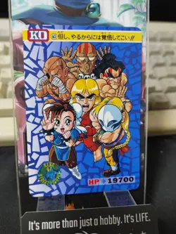 Street Fighter II Bandai Carddass Card #63 Japanese Retro Japan Rare - Image 4