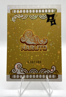 Madara Uchiha #TGR-008 Foil 3D Image /188; Naruto Phantom Cards Series 1 CCG - Image 2