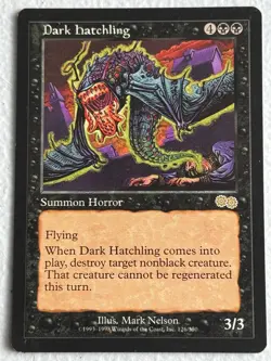 Dark Hatchling 126 R Urza's Saga - Image 1