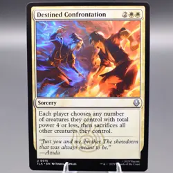 Destined Confrontation Normal 15 TLA Avatar: The Last Airbender NM MTG - Image 1
