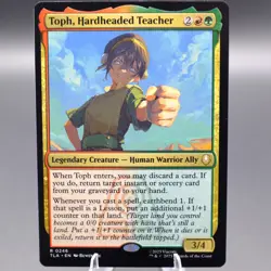 Toph, Hardheaded Teacher Normal 246 TLA Avatar: The Last Airbender NM MTG - Image 1