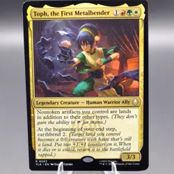 Toph, the First Metalbender Normal 247 TLA Avatar: The Last Airbender NM MTG - Image 1