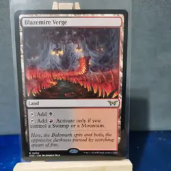 Blazemire Verge - Duskmourn - NM - MTG - Magic: The Gathering - Image 1