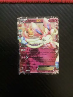ULTRA RARE Sylveon EX Holo Foil RC21/RC32 Pokemon Generations Eeveelution - LP - Image 1