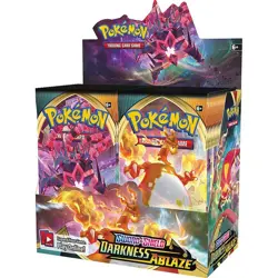 10 Packs Sword & Shield Darkness Ablaze Factory Sealed Booster Box Pokemon TCG - Image 2