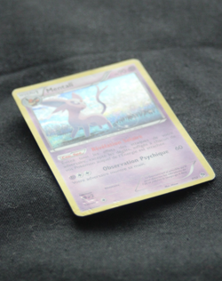 Pokemon "Mentali / Espeon" 7/12 *Holo* McDonald's 2013 - French - Light Played - Image 3