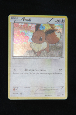 Pokemon "Evoli / Eevee" 12/12 *Holo* McDonald's 2013 - French - Good - Image 3