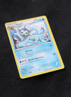 Pokemon "Aquali / Vaporeon" 3/12 *Holo* McDonald's 2013 - French - Good - Image 4