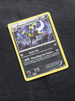 Pokemon "Noctali / Umbreon" 9/12 *Holo* McDonald's 2013 - French - LP/Played - Image 3