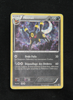 Pokemon "Noctali / Umbreon" 9/12 *Holo* McDonald's 2013 - French - LP/Played - Image 5