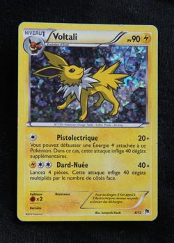 Pokemon "Voltali / Jolteon" 6/12 *Holo* McDonald's 2013 - French - Good(-) - Image 1