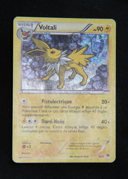 Pokemon "Voltali / Jolteon" 6/12 *Holo* McDonald's 2013 - French - Good(-) - Image 3