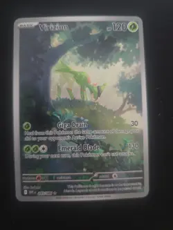 Virizion Full Art Rare Pokemon White Flare Holo Sv:095/086 - Image 1