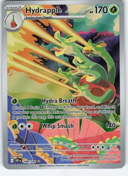 Hydrapple - 188/182 Illustration Rare Holo SV10: Destined Rivals NM Pokemon - Image 1
