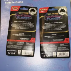Pokemon TCG: Phantasmal Flames Single Pack Blister Set - Cottonee & Whimsicott - Image 4