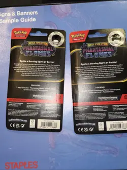 Pokemon TCG: Phantasmal Flames Single Pack Blister Set - Cottonee & Whimsicott - Image 5