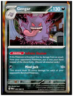 Gengar 050/088 Rare Perfect Order Pokemon Near Mint - Image 1
