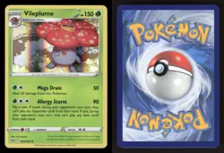 Vileplume 003/196 Holo Rare Lost Origin Pokemon NM/M - Image 3