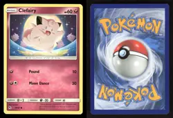 Clefairy 39/68 C Hidden Fates LP Pokemon - Image 3