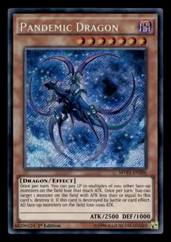 Pandemic Dragon MVP1-EN006 The Dark Side of Dimensions Movie Pack Yu-Gi-Oh NM - Image 1