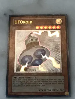 YU-GI-Oh! “UFOroid” Ultimate Rare 1st Ed CRV-EN010 NM - Image 2