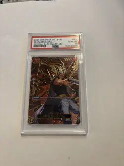 ONE PIECE OP13 CARRYING ON HIS WILL OP09-009 BENN BECKMAN SP PSA 10 - Image 1