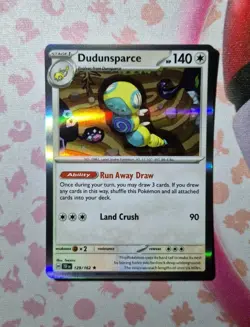Pokemon Card - Temporal Forces - 129/162 - Dudunsparce - Holo Rare - Image 1