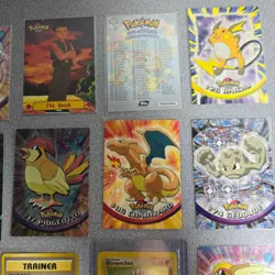 Lot of 24 Mixed Pokemon Topps Trading Cards & Regular Pokemon TCG Cards w/ Foils - Image 3