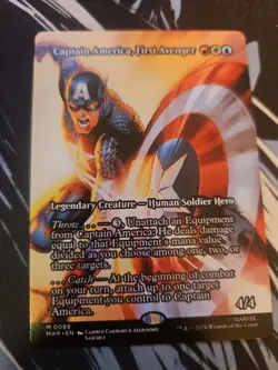 Captain America, First Avenger (Borderless) (MAR) 0088 - Image 1