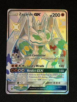 Pokemon TCG Zygarde GX SV65/SV94 Shiny Holo Rare. Near Mint - Image 1