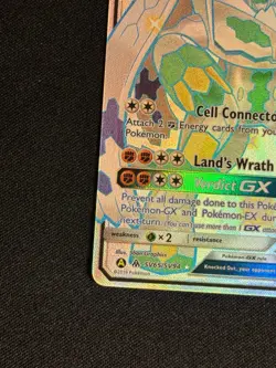 Pokemon TCG Zygarde GX SV65/SV94 Shiny Holo Rare. Near Mint - Image 5