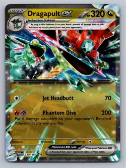 Dragapult ex 130/167 Double Rare Twilight Masquerade Pokemon Holo Near Mint - Image 1