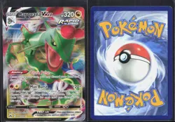 RAYQUAZA VMAX 101/159 HOLO VMAX RARE CROWN ZENITH POKEMON NM/M - Image 1