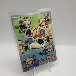 Pokemon TCG Clobbopus Illustration Rare 207/191 Surging Sparks Series NM - Image 2