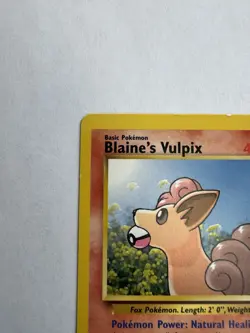 Wizards of the Coast Blaine's Vulpix 65/132 Gym Challenge Unlimited Common 40 HP - Image 2