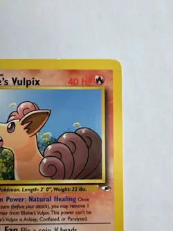 Wizards of the Coast Blaine's Vulpix 65/132 Gym Challenge Unlimited Common 40 HP - Image 5