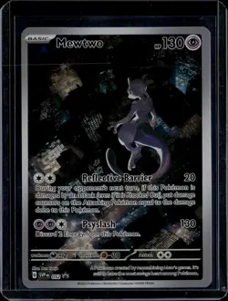 2023 Scarlet & Violet 151 Mewtwo Holo Black Star Promo #SVP EN 052 - Image 1