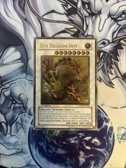 (HE) Yu-Gi-Oh Sun Dragon Inti Ultimate ABPF-EN042 Absolute Powerforce 1st Ed VLP - Image 1