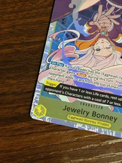 Bandai One Piece Card Game Jewelry Bonney OP13-108 SR Foil Alt Art 10000 - Image 3