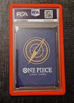 Bandai 2025 One Piece CCG Monkey D. Luffy OP13-118 Alt Art Foil EN PSA 10 - Image 2
