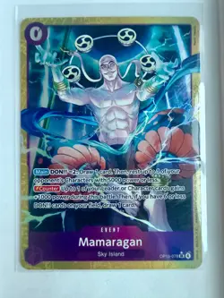 Mamaragan OP15-078 ALT ART SR One Piece English AA Near Mint - Image 1